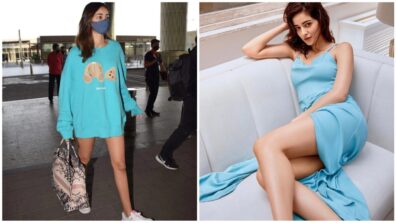 Blue For The Win! Sporty Or Stylish: Which Two Blue Looks Of Ananya Panday Would You Pick?