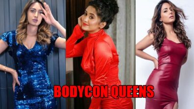 Bodycon queens: Erica Fernandes VS Hina Khan VS Shivangi Joshi? FAN BATTLE