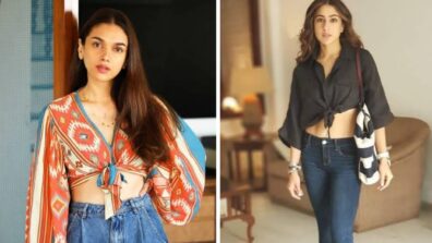 Boho Vibes! Aditi Rao Hydari VS Sara Ali Khan: Who Raised The Style Quotient In Tie-Up Top?