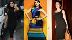 Bold Curvaceous Beauties: Nora Fatehi, Aishwarya Rai and Kareena Kapoor raise the sensuality with perfection in ‘dark and sensuous’ black bodycon outfits, fans sweat