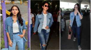 Boss Babe Vibes: Sara Ali Khan, Katrina Kaif and Tamannaah Bhatia slay the hotness quotient with perfection in stylish denim avatars, fans feel the heat