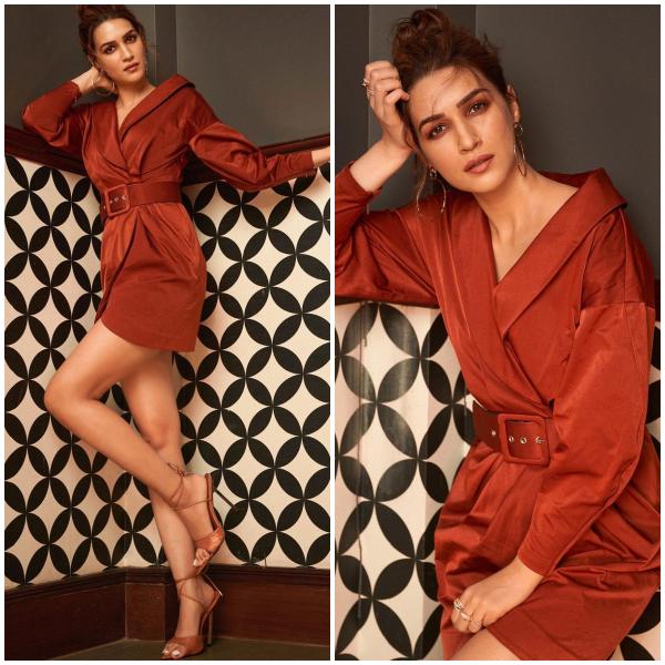 Breathtakingly Beautiful: All Times Mimi Fame Kriti Sanon Looked Fierce In Brown Hued Outfits; Take A Look - 0