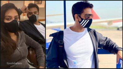 Caught On Camera: Nusrat Jahan and Yash Dasgupta snapped at airport together, where are they headed?