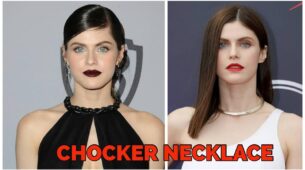 Choker necklace fan? Ace the fashion game with Alexandra Daddario, take cues here