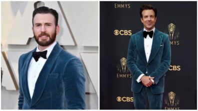 Chris Evans Vs Jason Sudeikis: Which Hollywood Star Looked Dapper In Blue Blazer Styled With A Bowtie?