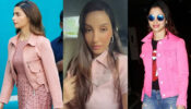 Classy Hot Babes: Alia Bhatt, Nora Fatehi and Tamannaah Bhatia make a bold fashion statement in stylish pink denim jacket, see pics