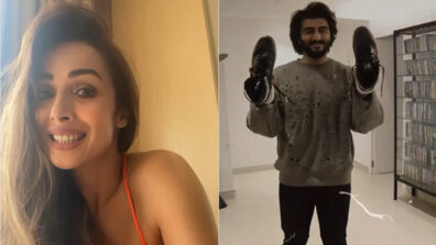 Couple Goals: Arjun Kapoor flaunts his swagger transformation like a hottie, girlfriend Malaika Arora spotted winking and giving flying kisses