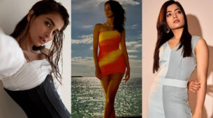 Curvaceous Hot Babes: Pooja Hegde, Ananya Panday and Rashmika Mandanna shine bright like diamonds in sensuous, hot monotone bodycon styles, we bet you can’t stop crushing