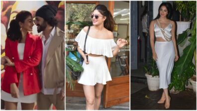 Curvaceous Hot Babes: Pooja Hegde, Jacqueline Fernandez and Kiara Advani flaunt their hot hourglass midriffs in sensuous two-piece outfits, fans go bananas