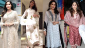 Desi Fashion Queens: Nora Fatehi, Pooja Hegde, Madhuri Dixit and Janhvi Kapoor are here to wow with their traditional simplistic kurti designs, fans love it