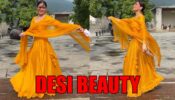 Desi Girl: Kundali Bhagya actress Shraddha Arya looks dreamy in yellow lehenga