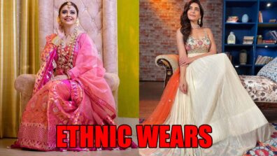 Desi Girls: Devoleena Bhattacharjee and Karishma Tanna look gorgeous in traditional ethnic wears, fans can’t stop drooling