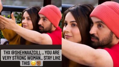 Diljit Dosanjh shares Honsla Rakh BTS moment with Shehnaaz Gill, says, ‘you’re a strong woman’