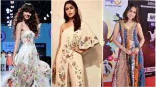 Disha Patani, Mrunal Thakur and Sara Ali Khan dazzle in stylish Ritu Kumar floral printed outfits, fans can’t stop admiring