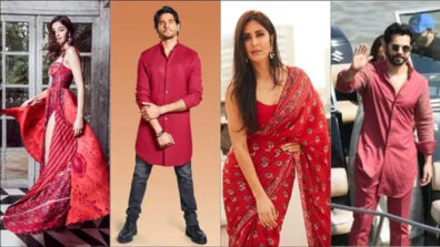 Diwali 2021: Ways To Look Burning Hot In Red Outfits With Ananya Panday, Varun Dhawan And Others