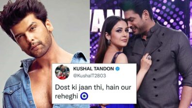 ‘Dost ki jaan thi, hain aur rahegi,’ says Kushal Tandon when asked to describe Shehnaaz Gill in one word