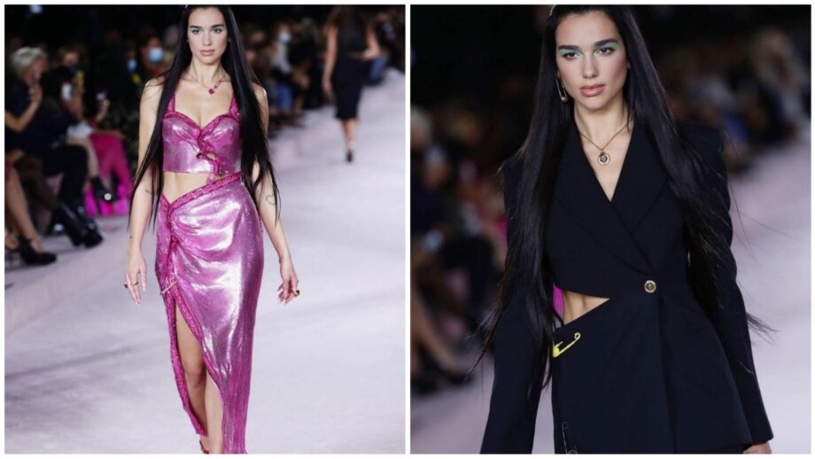 Dua Lipa Begins & Shuts Down The Versace Runway Show, Insider | IWMBuzz