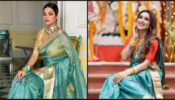 Durga Puja 2021 Fashion Goals: Take cues for the perfect ‘Subho Maha Saptami’ saree look from Bengali divas Nusrat Jahan and Mimi Chakraborty