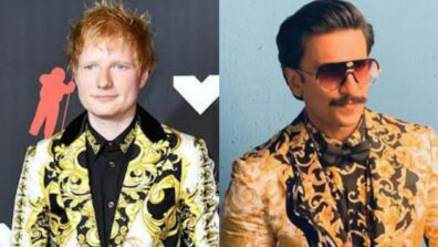 Ed Sheeran Or Ranveer Singh: Whose Versace Blazer Would You Steal?