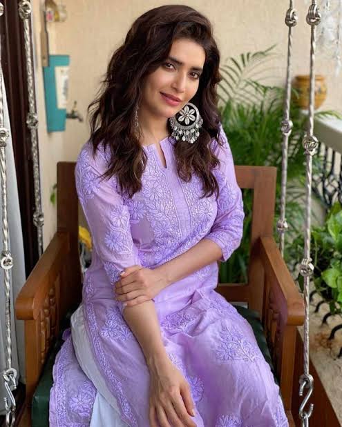 Fashion Face-Off: Rashami Desai Vs Karishma Tanna: Who Rocked The Lavender Colour Kurta Better? Vote Here - 2