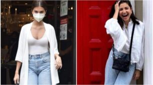 Fashion Face-Off: Tara Sutaria Vs Anushka Sharma: Which Star’s Uber Cool Look In White Top And Blue Torn Jeans Would You Steal? Vote Here