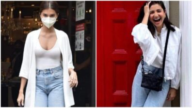 Fashion Face-Off: Tara Sutaria Vs Anushka Sharma: Which Star’s Uber Cool Look In White Top And Blue Torn Jeans Would You Steal? Vote Here