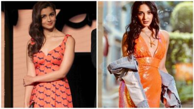 Fashion Faceoff: Alia Bhatt Vs Kiara Advani: Which Diva Nailed The Orange Strap Curvy Dress?