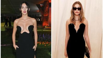 Fashionable Beauties! Hailey Bieber Vs Olivia Rodrigo: Which Diva Nailed The Similar Black Classy Dress?