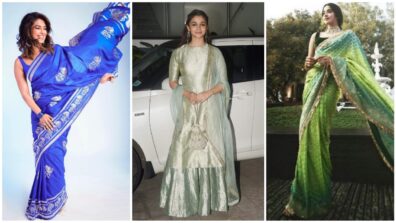 From Alia Bhatt To Janhvi Kapoor, Priyanka Chopra: Bollywood Leading Ladies Who Were A Vision In Handloom