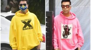 Quirky Attires! Check Out Karan Johar’s Expensive Ensembles From Balenciaga; From T-Shirt To Track Jacket
