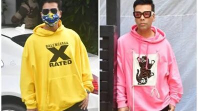 Quirky Attires! Check Out Karan Johar’s Expensive Ensembles From Balenciaga; From T-Shirt To Track Jacket