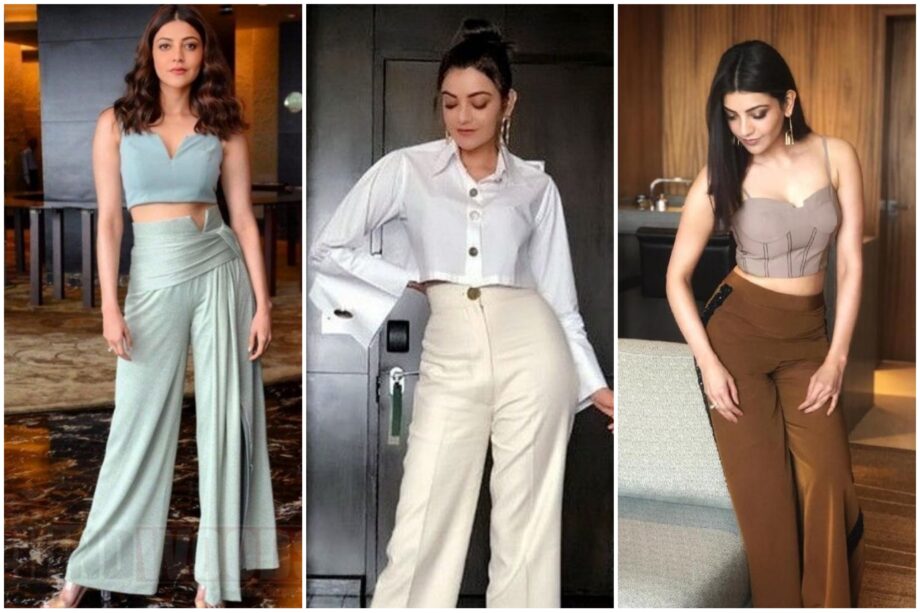 From Groovy Skirts To Plain Pants: Kajal Aggarwal’s Bottom Wear To Top The Fashion Game - 0