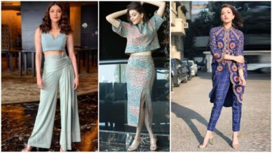 From Groovy Skirts To Plain Pants: Kajal Aggarwal’s Bottom Wear To Top The Fashion Game