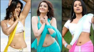 From Kajal Aggarwal To Trisha Krishnan And Ileana D’Cruz: Hottest South Celebs Who Rule Our Heart With Their Sensuous Saree Looks