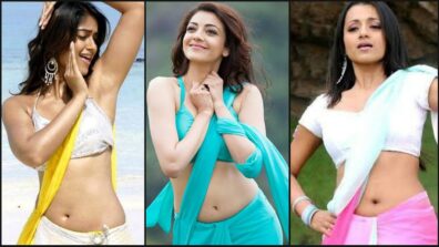 From Kajal Aggarwal To Trisha Krishnan And Ileana D’Cruz: Hottest South Celebs Who Rule Our Heart With Their Sensuous Saree Looks