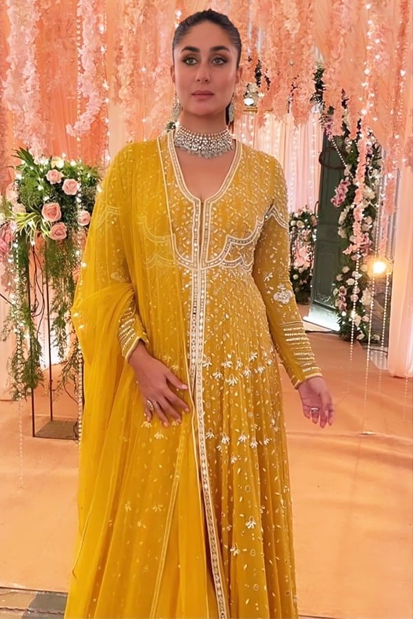 From Kriti Sanon To Deepika Padukone: Enjoy The Hot Wedding Guest Look In Yellow Outfits - 1