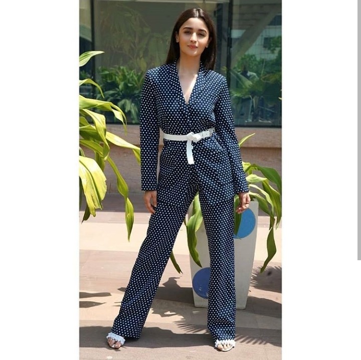 From Off-Shoulder Maxi Dress To Palazzo Suit: All Times Alia Bhatt Found Her Love In Polka Dot Outfits - 3