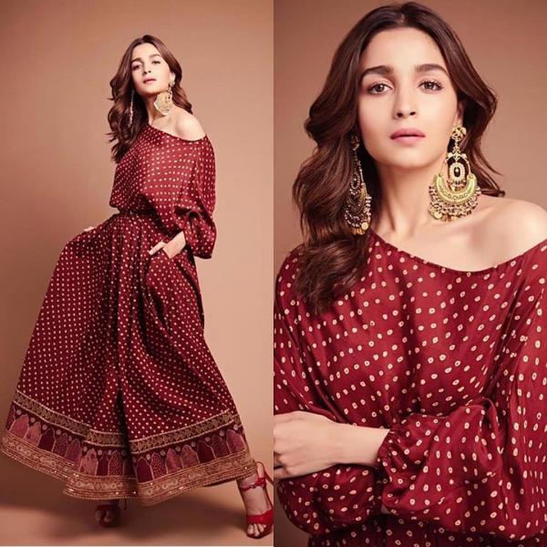 From Off-Shoulder Maxi Dress To Palazzo Suit: All Times Alia Bhatt Found Her Love In Polka Dot Outfits - 5