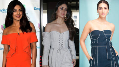 From Priyanka Chopra to Kareena Kapoor and Kriti Sanon: B-Town hot babes and their most captivating off-shoulder jumpsuit styles that made us go bananas