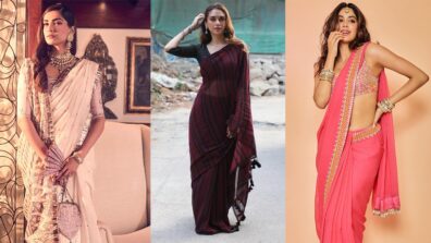 From Sonam Kapoor, Janhvi Kapoor To Aditi Rao Hydari: Bollywood Divas And Their Most Sensational Saree Drapings That Made Us Fall In Love