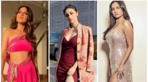 Glam On! From Nia Sharma To Mouni Roy, Ankita Lokhande: Telly Stars Who Looked Ethereal In Thigh-High Slit Dresses
