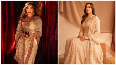 Gorgeous Nora Fatehi’s Ethnic Look Is All About Royalty And Elegance, Check ASAP