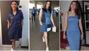 Grab Kajal Aggarwal’s Denim Dress And White Sneakers For Your Birthday Party