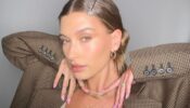 Hailey Bieber Flaunts Her Toned Midriff In A Blazer Styled With Bralette Like It’s No One’s Business