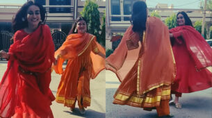 Halo Re Halo: Surbhi Jyoti does an adorable ‘bawla dance’ with her BFF, fans get ‘Navratri’ celebration goals