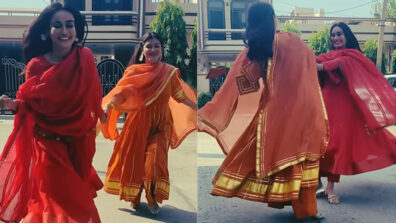 Halo Re Halo: Surbhi Jyoti does an adorable ‘bawla dance’ with her BFF, fans get ‘Navratri’ celebration goals