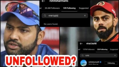 Has Rohit Sharma unfollowed Virat Kohli from his Instagram?