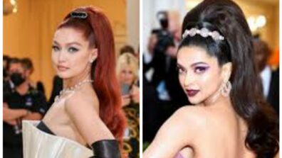 High Pony Tails At The Met Gala! Gigi Hadid Vs Deepika Padukone: Who Did It Better? Vote The Best