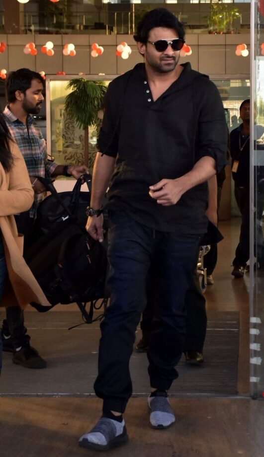 Hitting The Airport Soon? Take Cues From Prabhas For Airport-Friendly Casual Fashion - 4