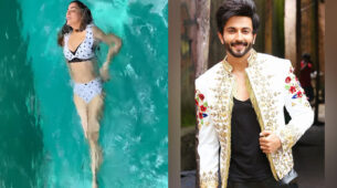 Hot Video Alert: Shraddha Arya shares super hot swimming moment in white and black polka-dot printed bikini, ‘handsome’ Dheeraj Dhoopar turns ‘lover boy’